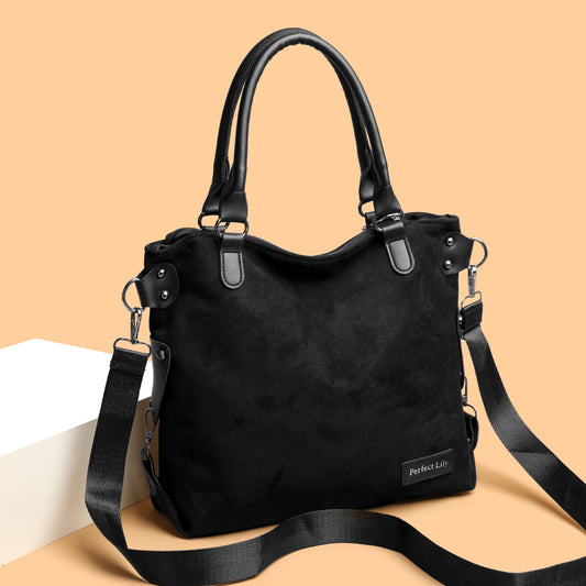 Womens High-Capacity Fashionable Vintage Tote Bag