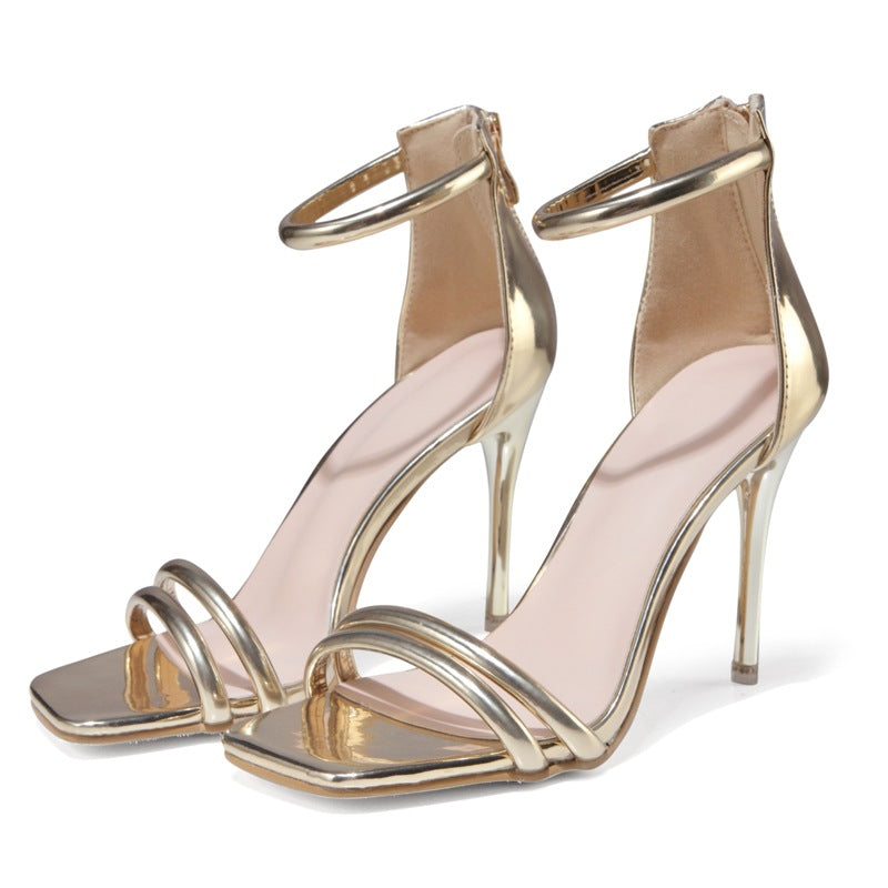 Sexy Sandals Women European And American Fashion New Style High Heel