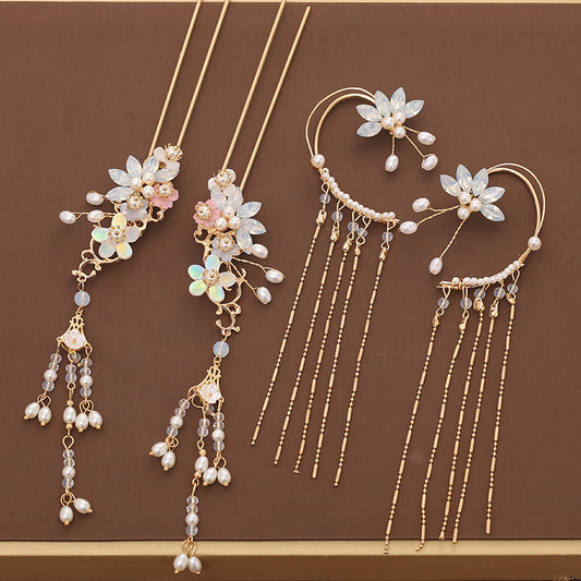 New Fairy Hanfu Headdress Fringed Hairpin Accessories