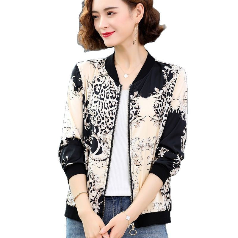 Women's Summer Lightweight Breathable Loose Plus Size Chiffon Fashion Jacket