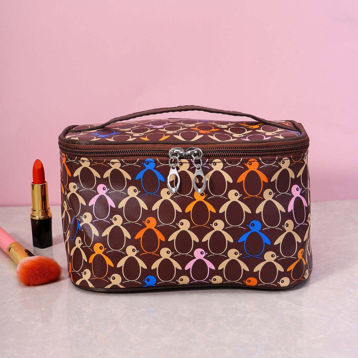 Portable Printing Refreshing Stylish Toiletry Bag