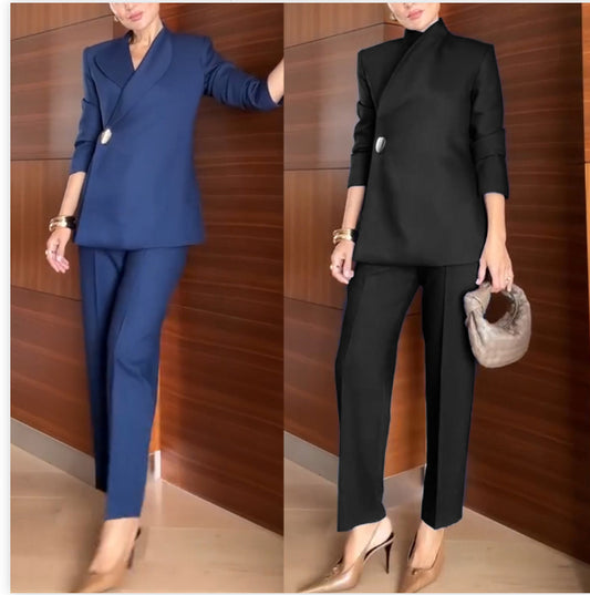 Autumn Winter New Arrival Fashionable Long-Sleeve Suit Set