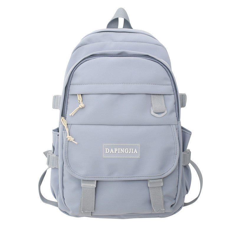 Waterproof White College Backpack