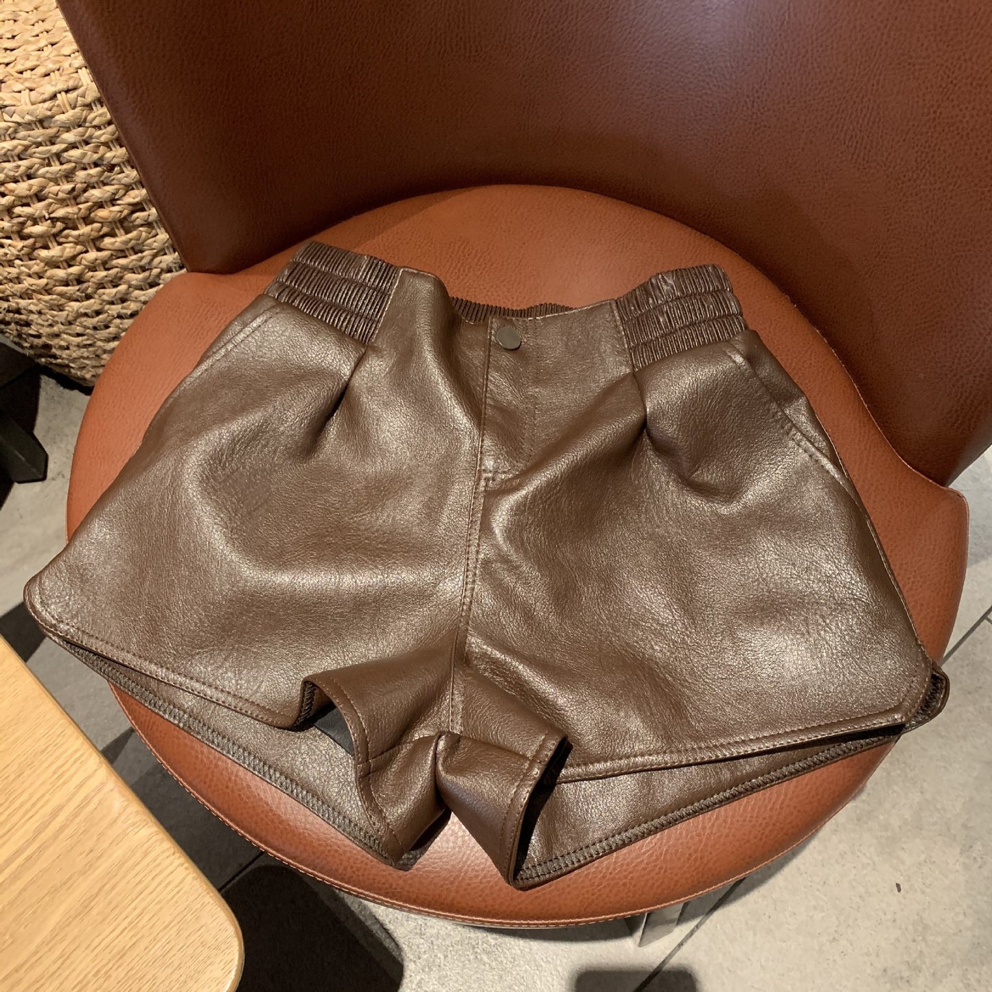 Outer Wear Pu Leather Hot Girl Boots Pants
