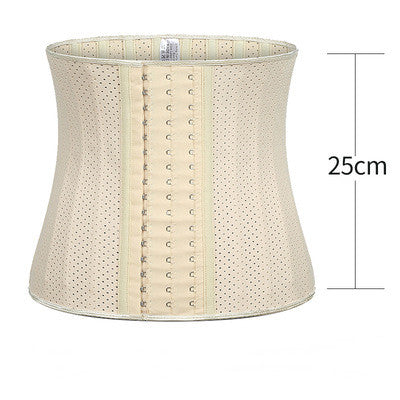White Lightweight Breathable Sports Belt Ladies Girdle