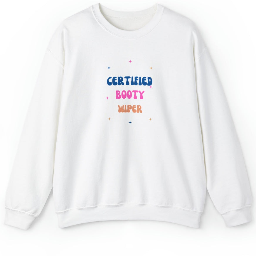 Certified Booty Wiper Blade European And American Printed Pullover