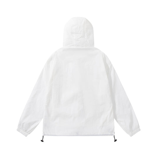 Spring And Autumn Lightweight Quick-drying Hooded Jacket For Men