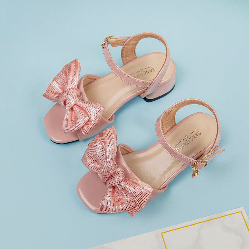 New Spring And Autumn Korean Fashion Open-toed Children's Shoes