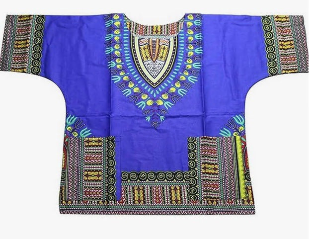 Afrikansk T-shirt kortærmet top til mænd