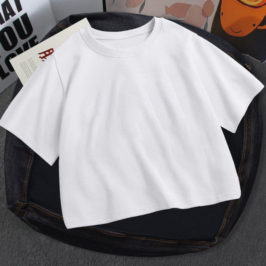 European And American DIY Summer Y2g Short-sleeved Women's T-shirt Hot Girl