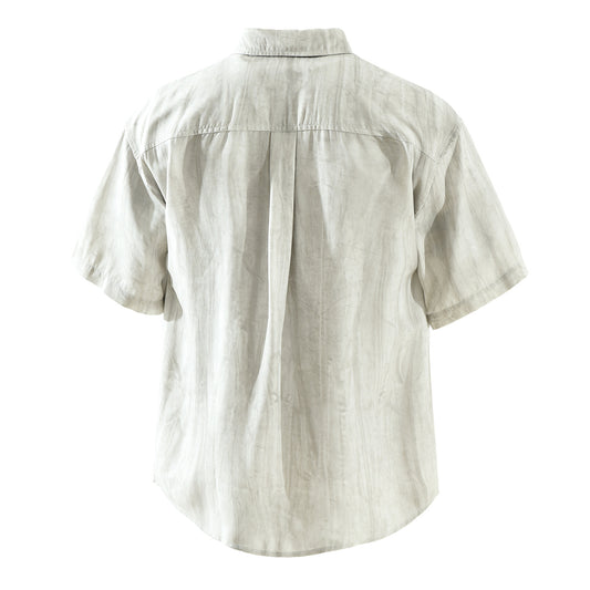 Men's Letter-Print Short-Sleeve Shirt