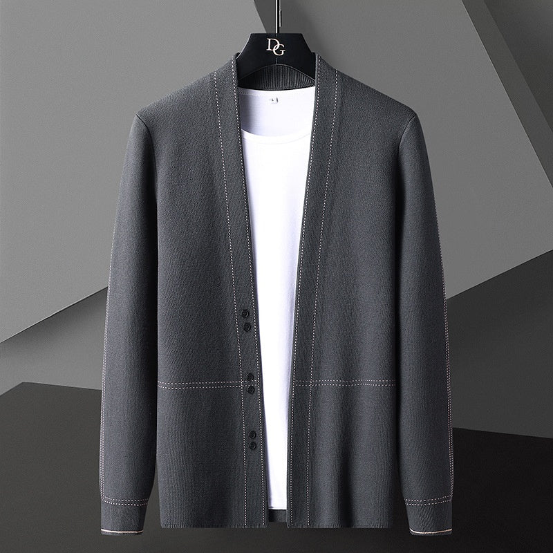 Autumn Knitted Men's Loose Casual Non-cashmere Sweater