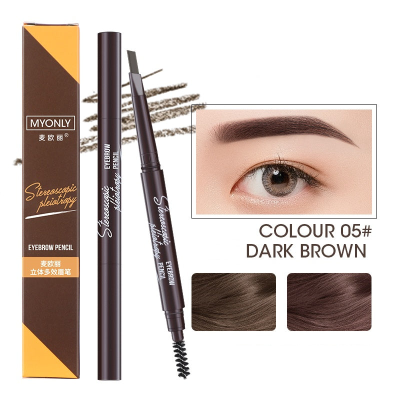 Three-Dimensional Multi-Effect Eyebrow Pencil Double-headed Triangle
