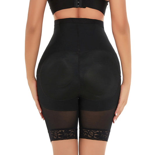 High Waist Hip Contracting Belly Three Breasted Shaping Pants