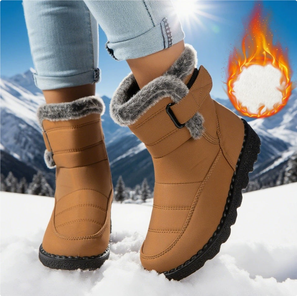 Women's Snow Boots Plus Size Wear-resistant Comfortable Warm Boots