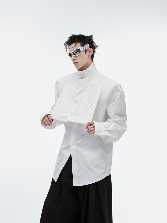 Niche Stand Collar Buckle New Chinese Style Shirt Top