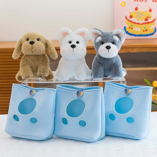 Puppy Toy Bag Plush Toy Birthday Gift Girlfriends' Gift