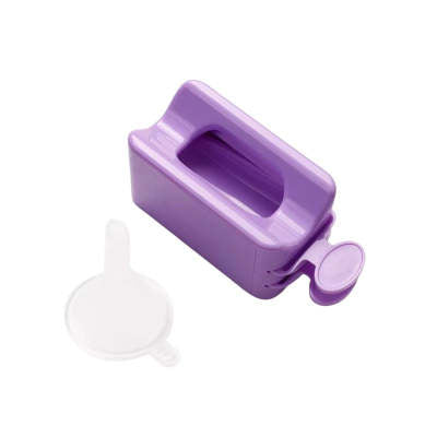 Manicure Powder Mirror Powder Recycling Box