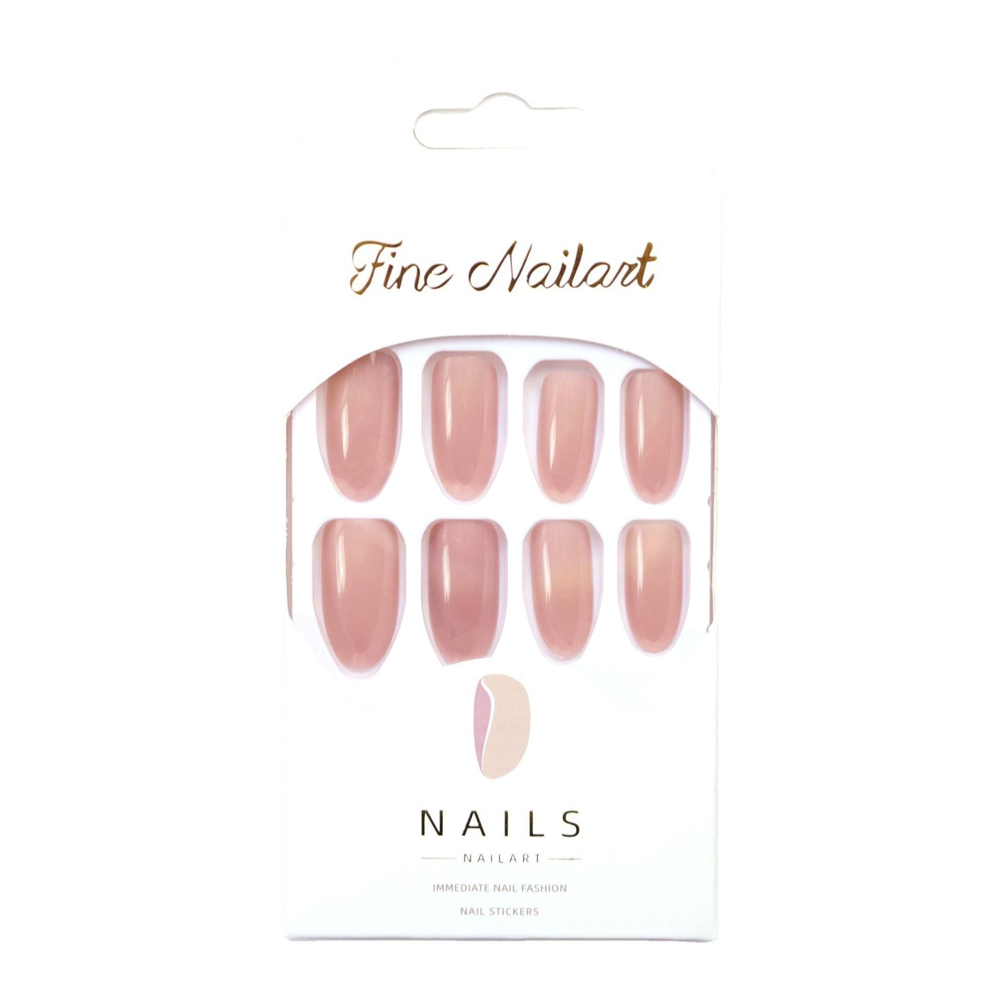 Wearing Finished Fake Nail Pads