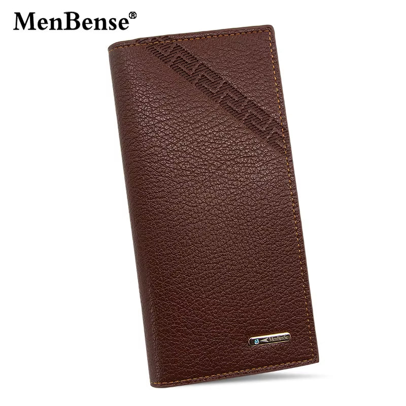 Men'S Wallet Long Fashion Multiple Card Slots Men'S Wallet Slim Long Thin Mens Luxury Wallet Designer Wallet Men with Coins Bag