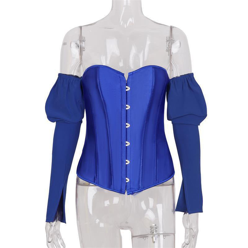 Women's Body Shaping Top Off-shoulder Slim Fit