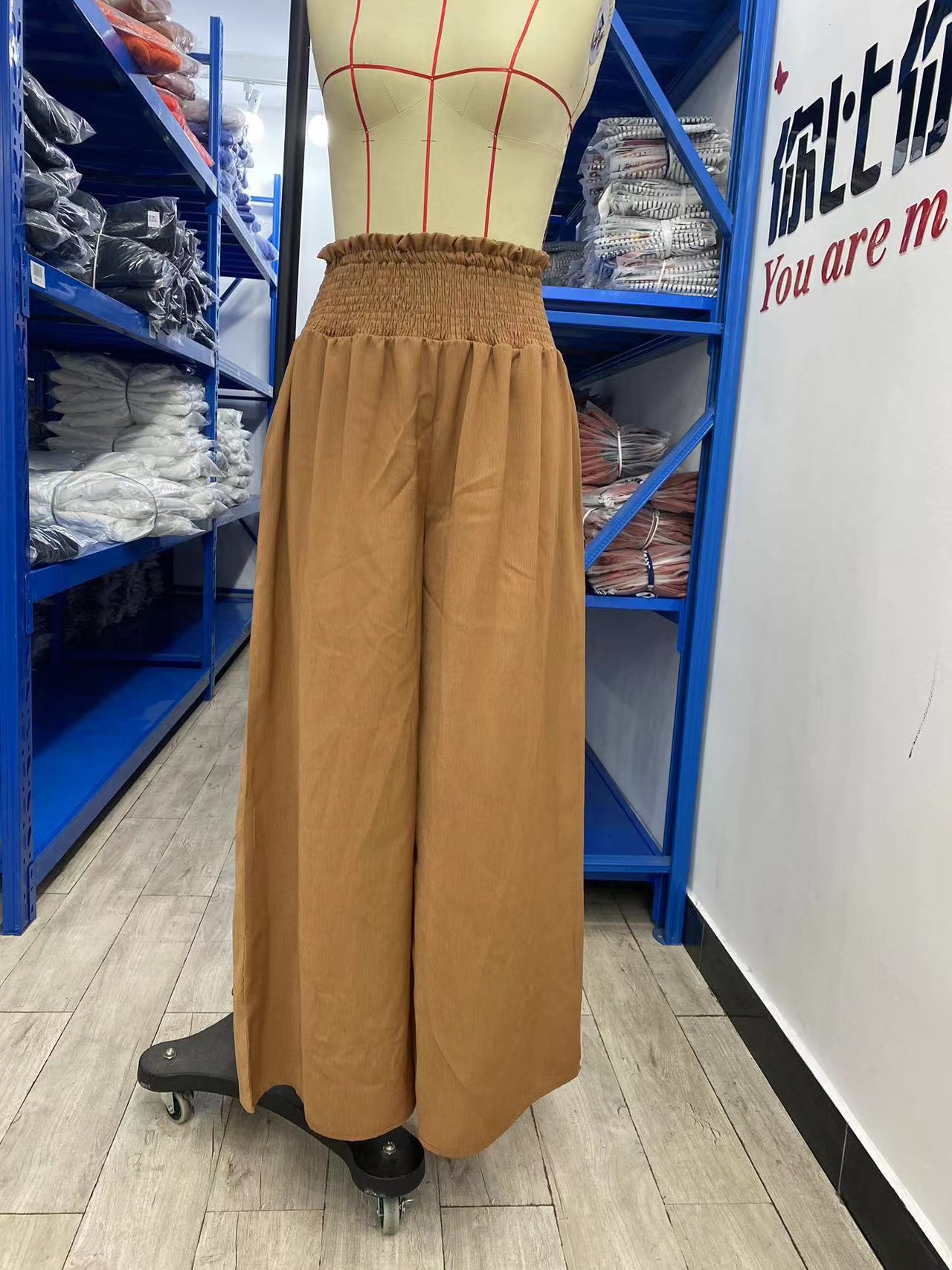 Women's Casual Wide-leg Trousers Pantskirt Women's Pants