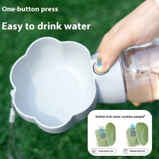 Pet Dog Outing Water Cup Puppy Kettle