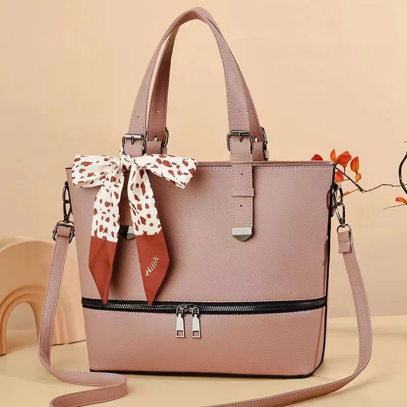 Women's Zipper Bag Fashionable Crossbody Large Capacity