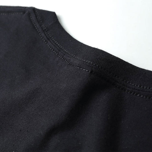 Simple Printed Crew Neck Quick-drying Short Sleeves
