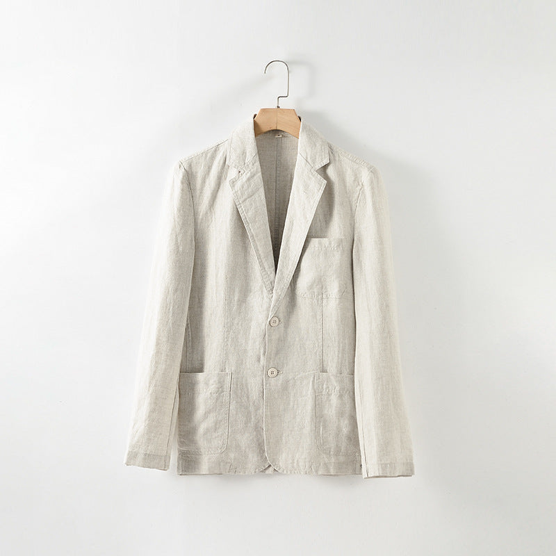 Casual Linen Suit Thin Jacket