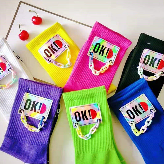 Personalized Fashion With High Socks