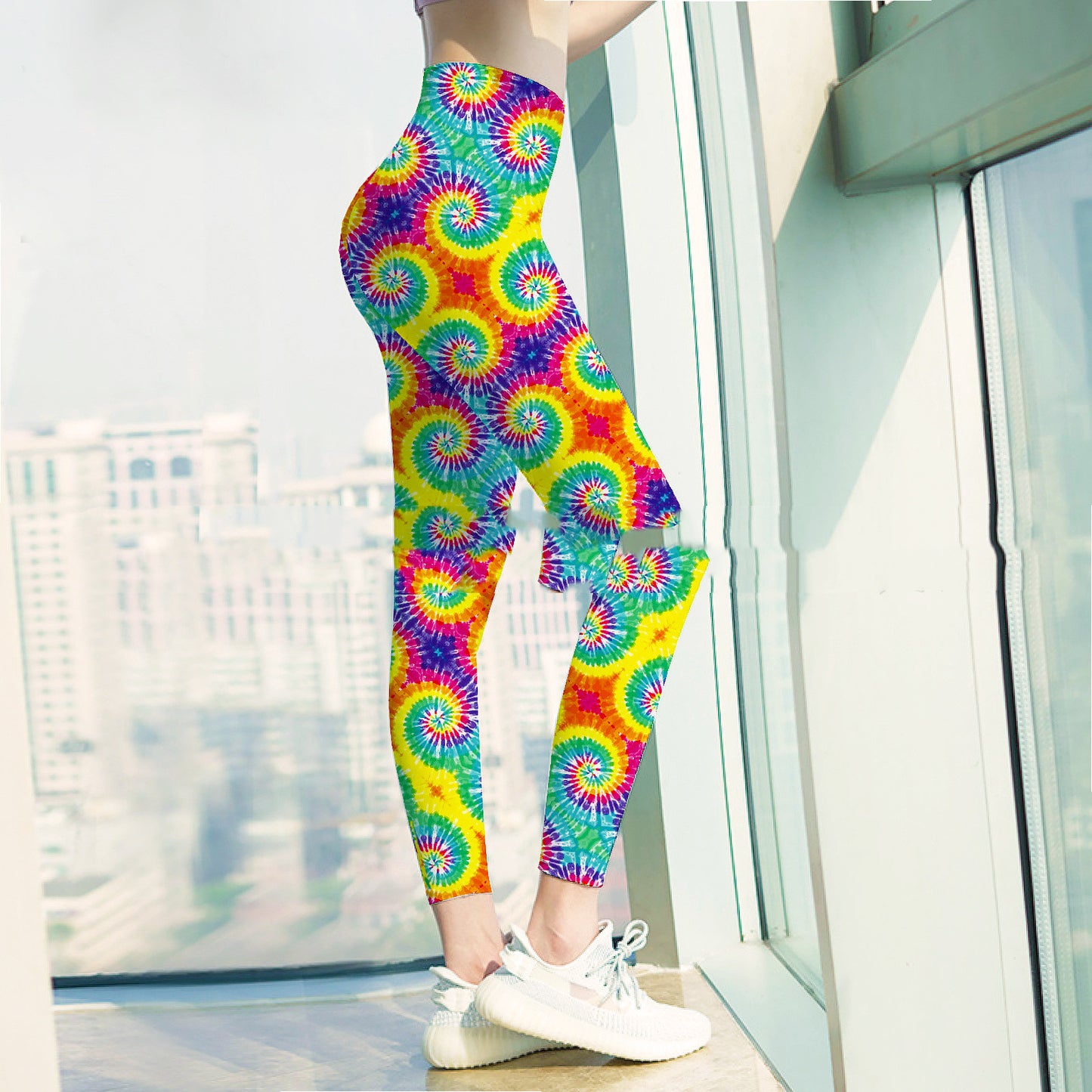 New Christmas Leggings Personalized Printing Yoga