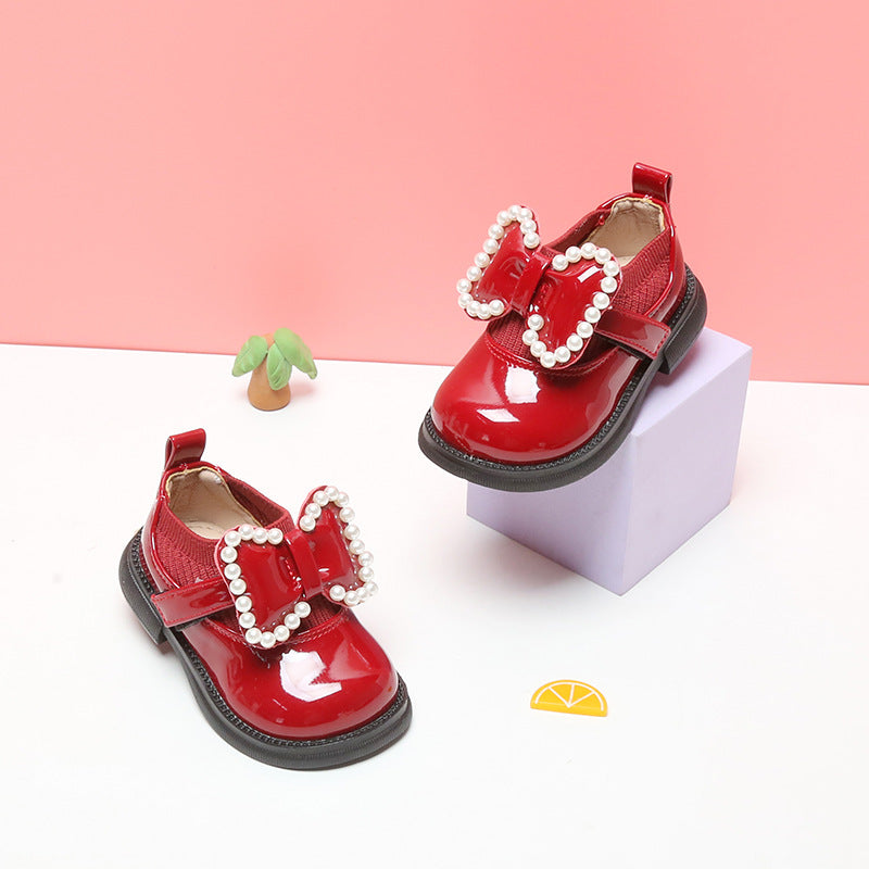 Female Baby Soft-soled Non-slip Toddler Shoes