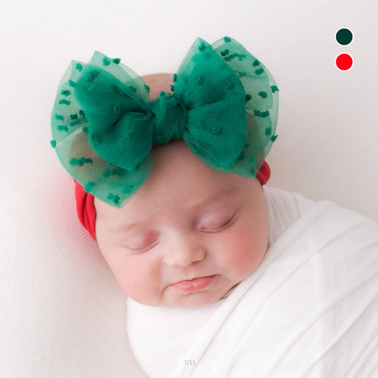 Children's Headband Christmas Style Nylon Hair Band