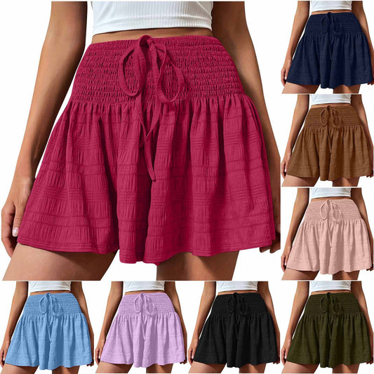 Stylish And Minimalist Drawstring Shorts For Women