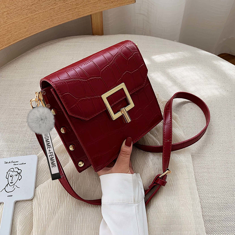 Simple British Style High-end Brown Bag