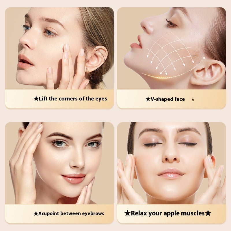 Jade Portable Nose Bridge Massage Red Light Nose Beauty Increased Electric Razor Nose Device