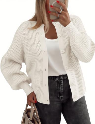 Round Neck Buckle Autumn Fashion Clothing Sweater
