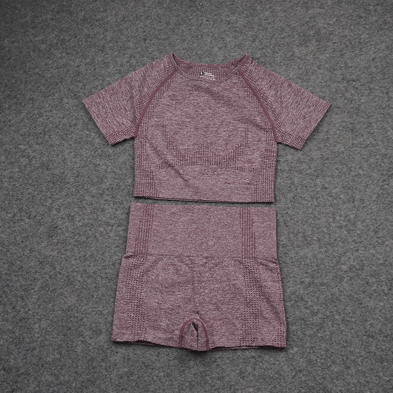 European And American Quick-drying Seamless Yoga Suit