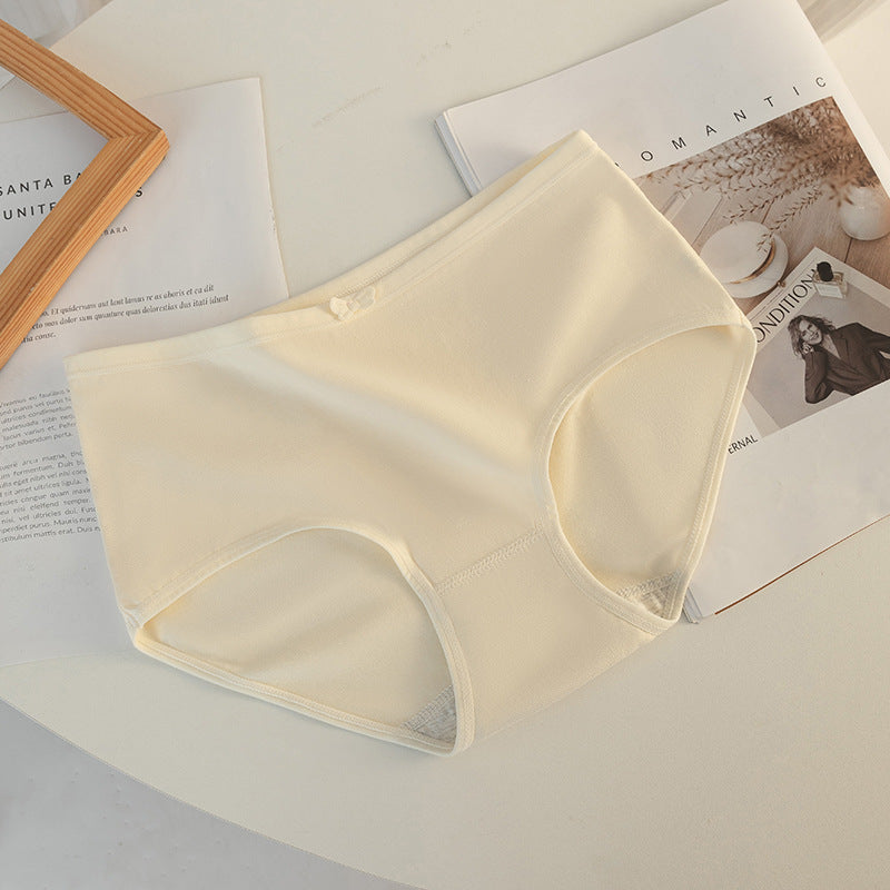 Antibacterial Cotton Crotch Women's Underwear Simple And Cute
