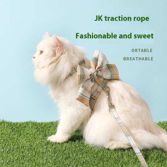 Bow I-shaped JK Pet Hand Holding Rope