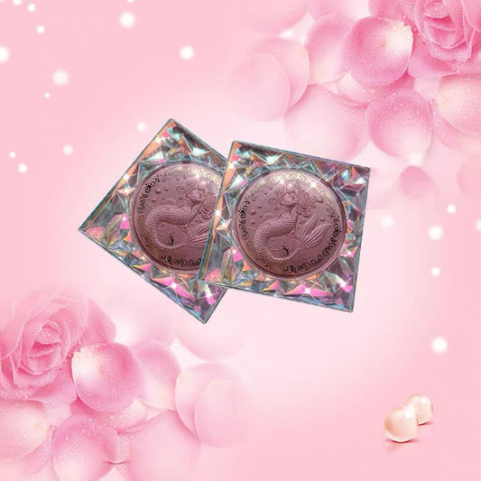 Mermaid Bright Crystal Mist Powder Finishing Loose Powder Waterproof Concealer Oil Control Powder