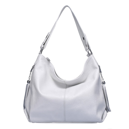 New Style Cowhide Shoulder Bag Fashion Tassels