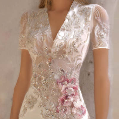 European And American 3D Digital Print Womens Dress
