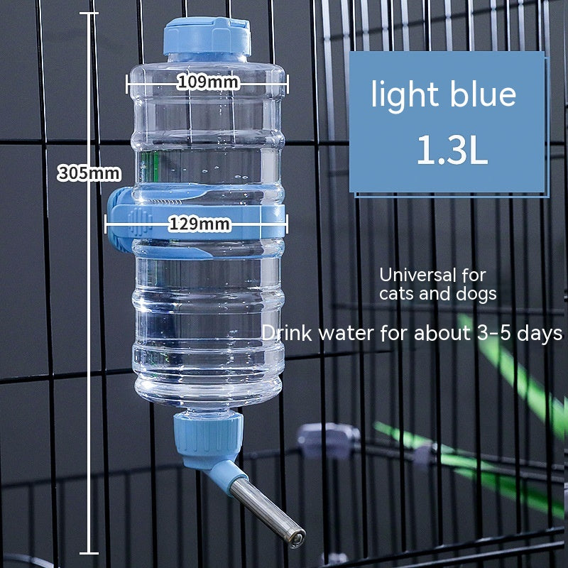 Dog Drinking Water Apparatus Hanging Pet Hanging Kettle Ball Cat