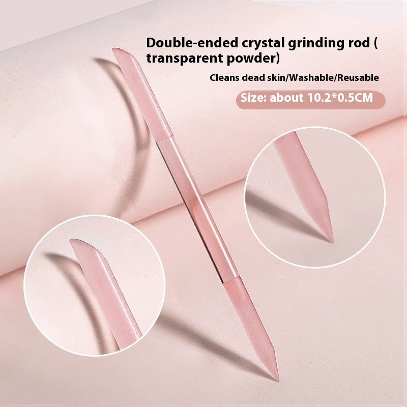 Manicure Implement Convenient Crystal Carving Frotton Exfoliating