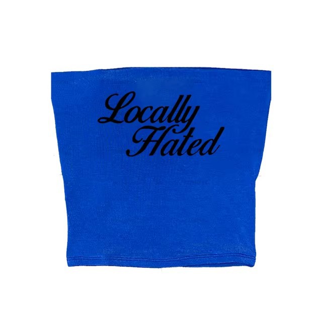 Hot Girl Letter Print Vest Sling Women