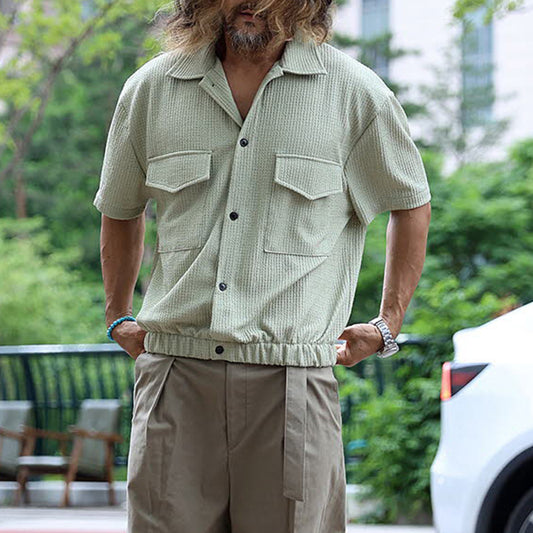 European And American Men's Shirt