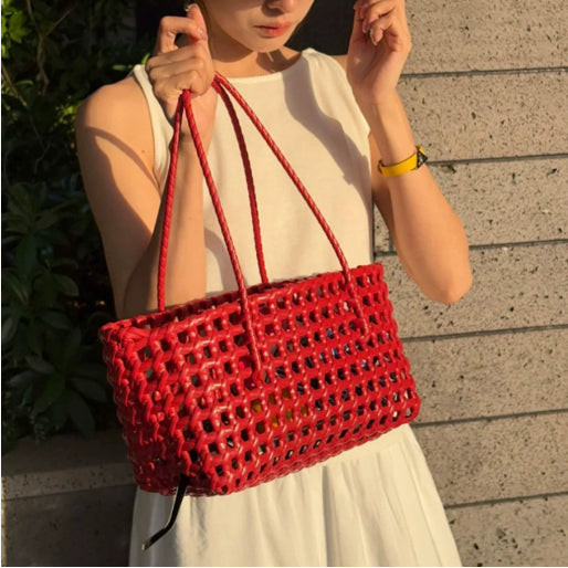 Hollow Out Woven Bag Popular French Style