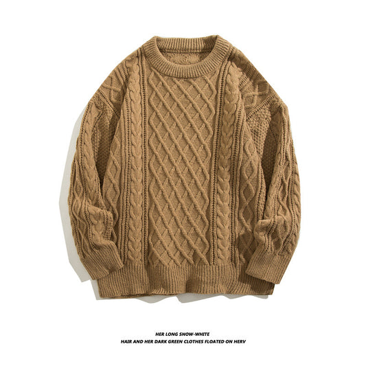 Men's Sweater Thickened Base Wool
